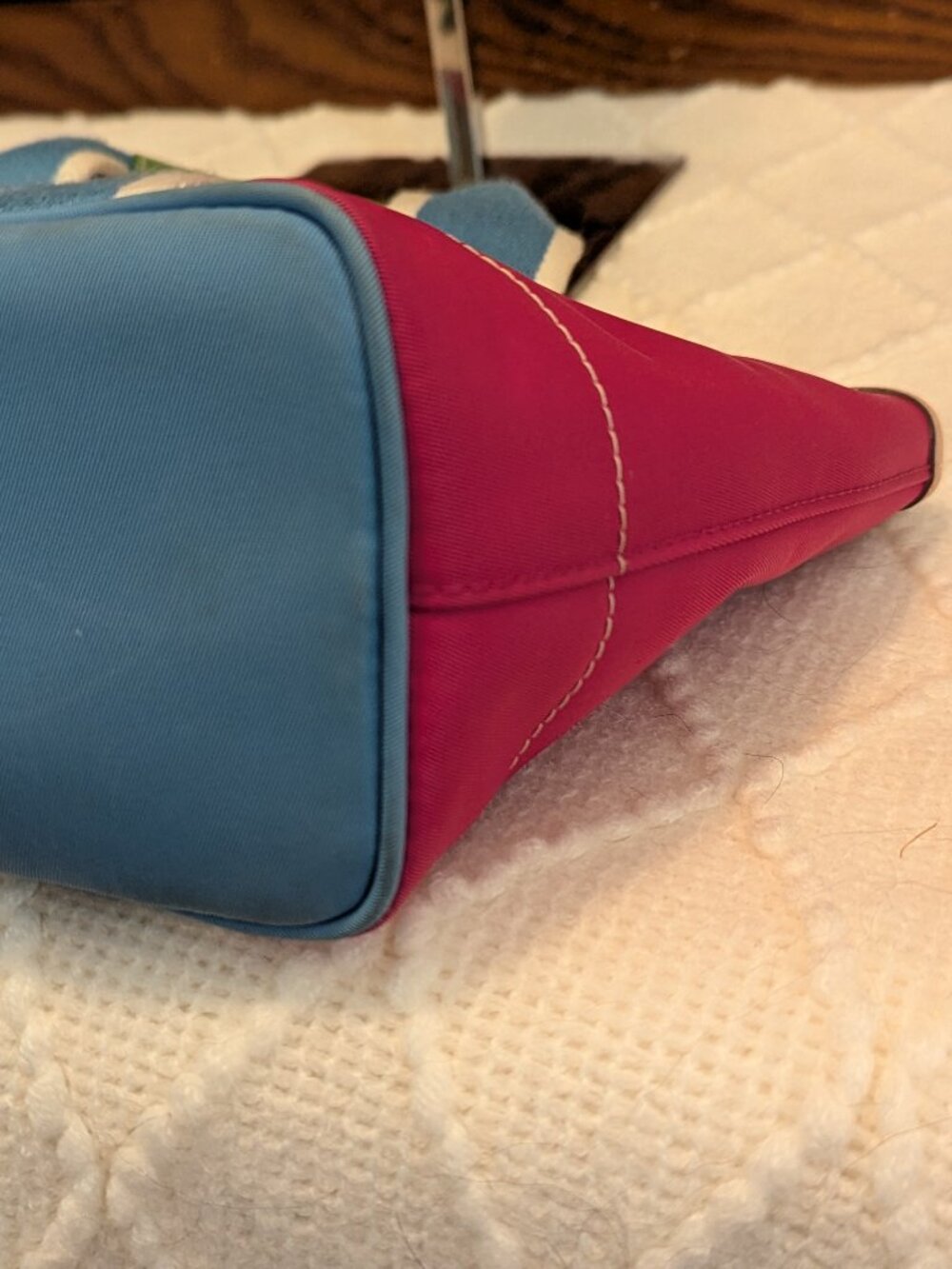Coach Mini Hampton canvas weekender tote bag - Picture 9 of 13